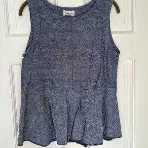 Anthropologie Linen Blouse